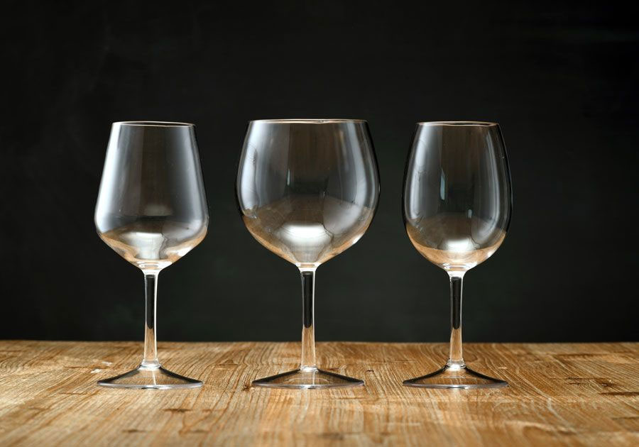 Verres à pied - Tritan transparent